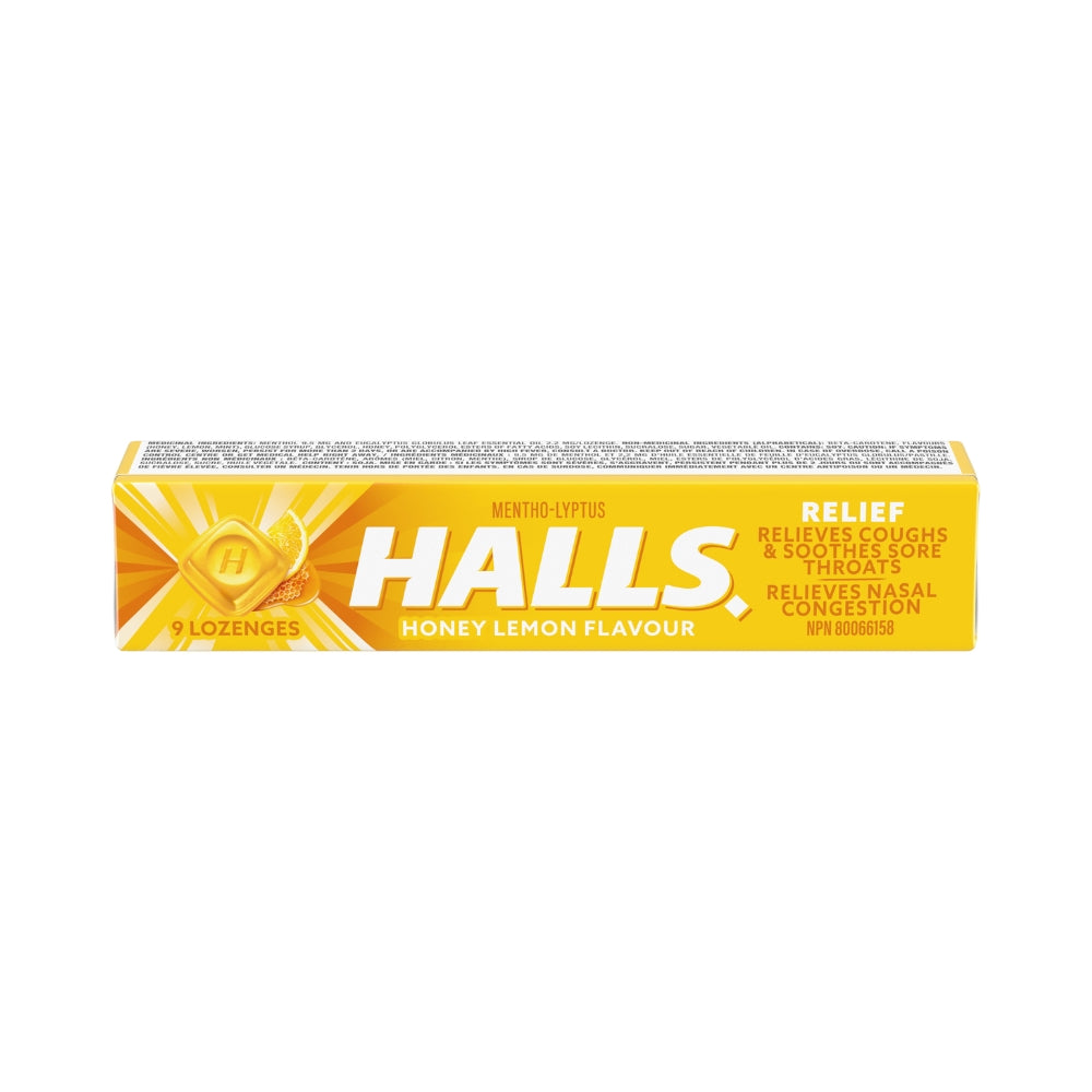 Halls Honey Lemon 20/bx