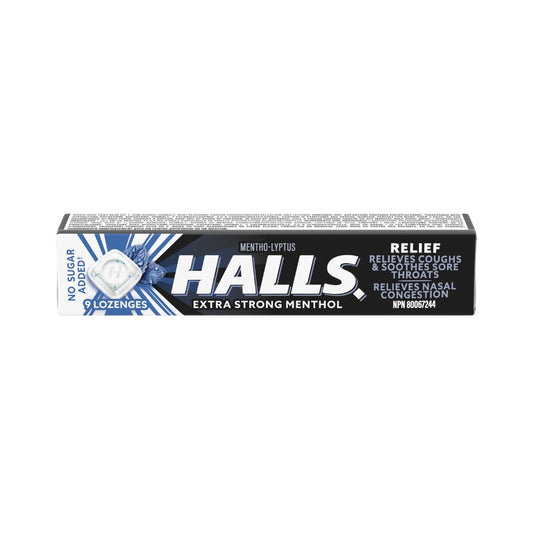 Halls Mentholyptus XS Sugar Free 20/bx