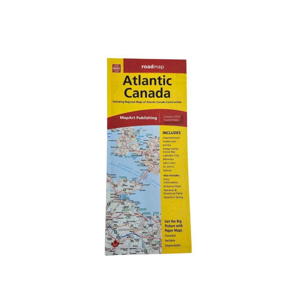 Atlantic Canada Road Map #265