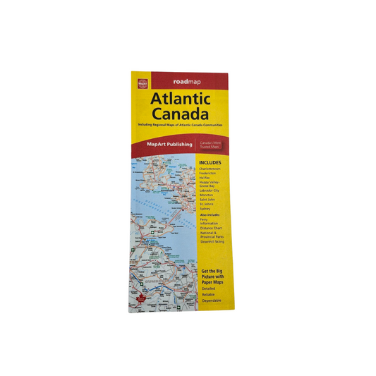 Atlantic Canada Road Map #265