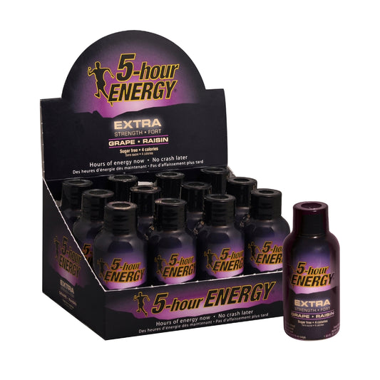 Energy Drink 5 Hour XS Grape 57 ml 12/bx