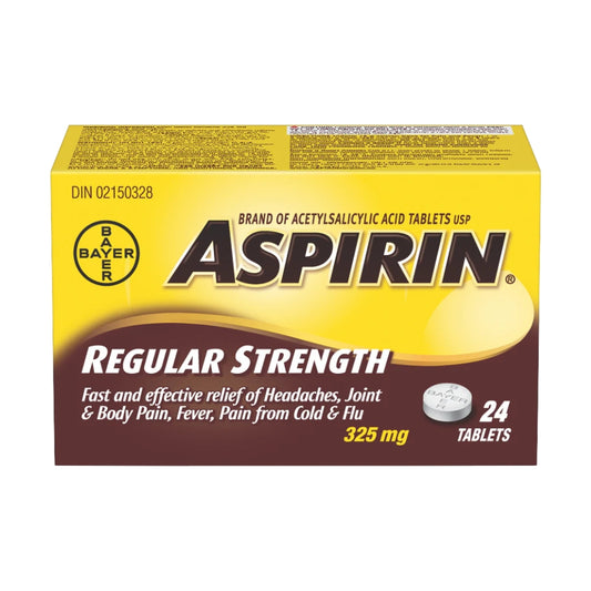 Aspirin Tabs 24's 325 mg