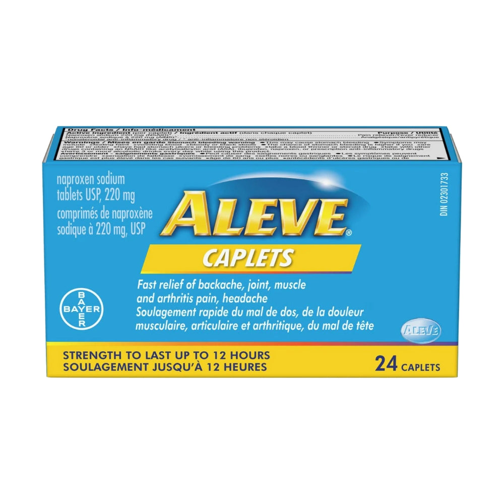 Aleve Caps 24's 220 mg