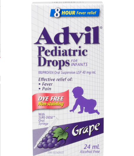 Advil Drop Grape Dye Free24 ml – Aiton Drug Co