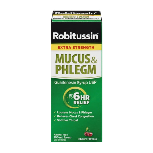 Robitussin Mucus & Phlegm Extra Strength 100mL