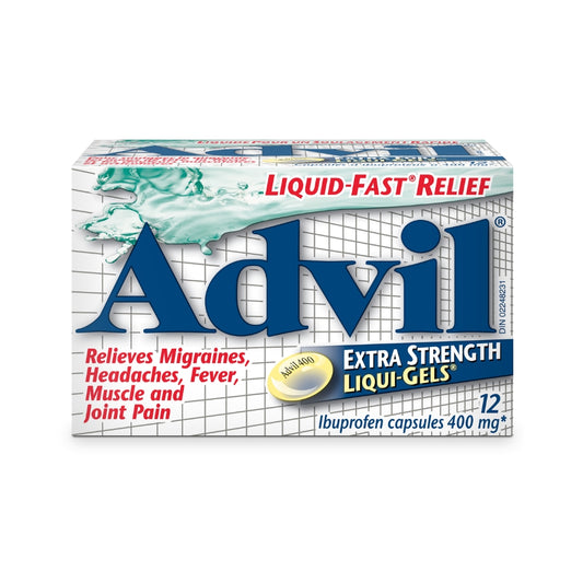 Advil Liquigel XS 400 mg 12's
