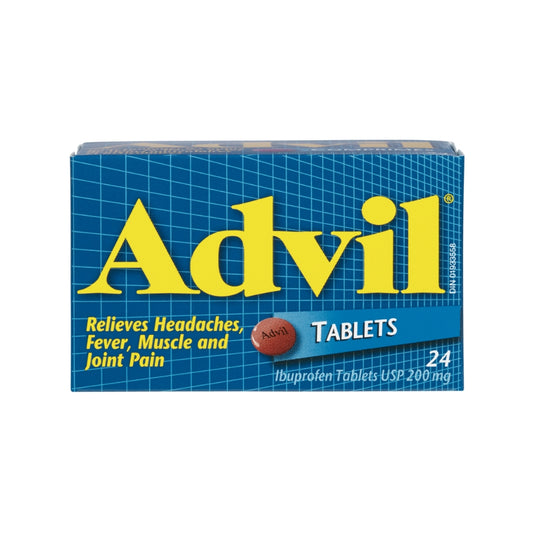 Advil Tab Reg 200 mg 24's