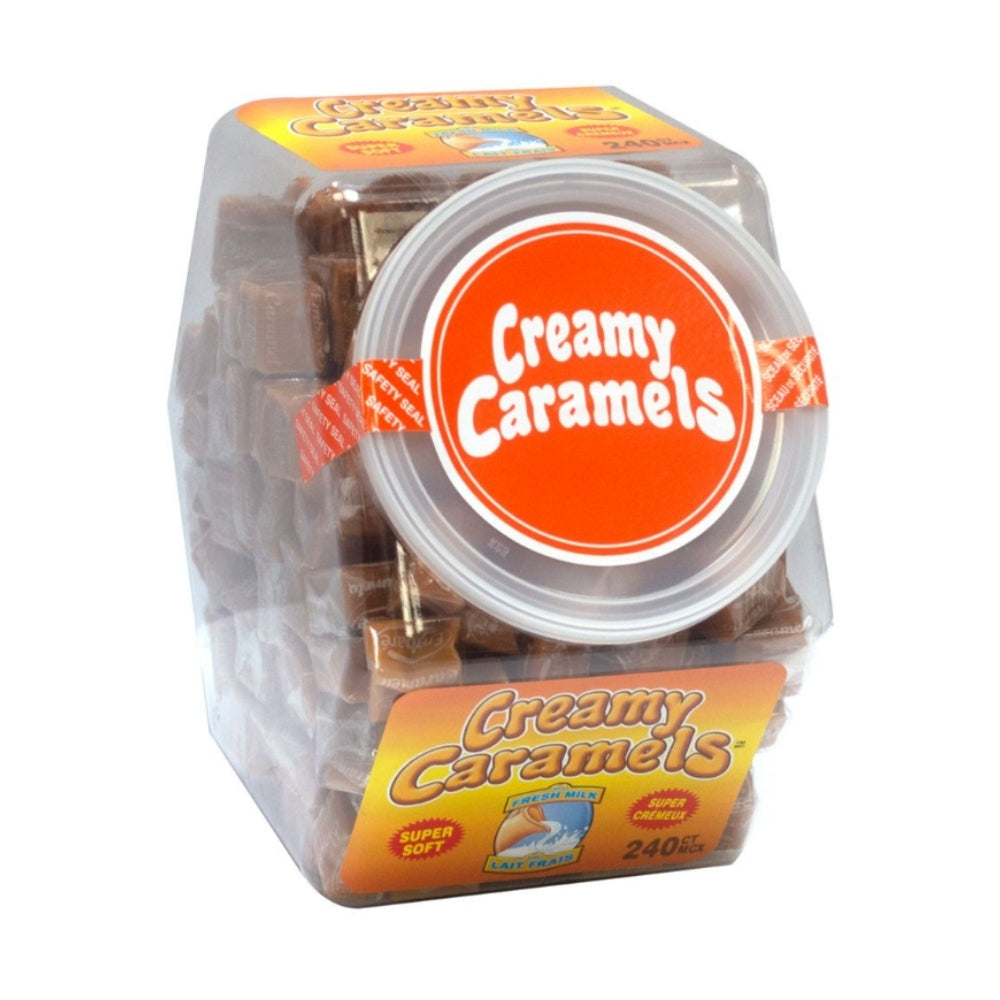 Creamy Caramels 240/jar 20174