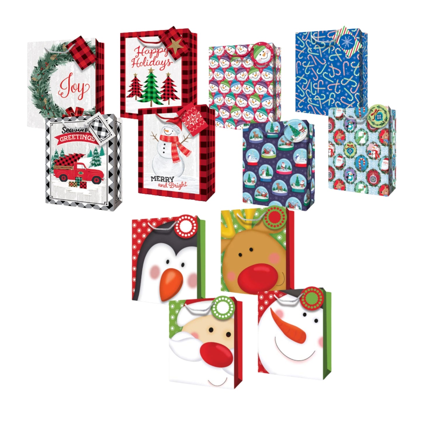 Christmas  Gift Bag Jumbo assorted