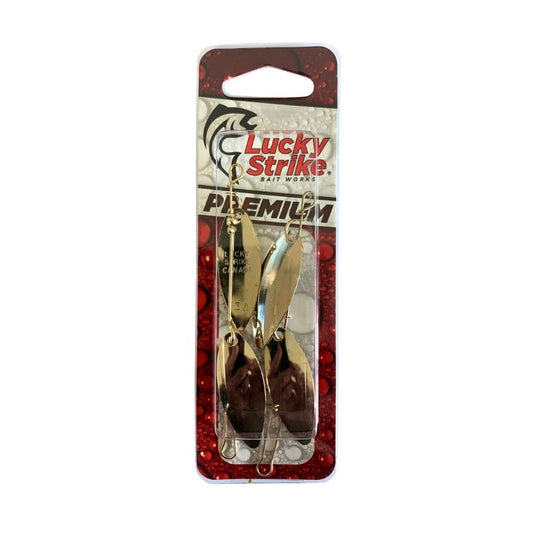 233521 Willowleaf Spinner #3.5 Gold Double 2/cd