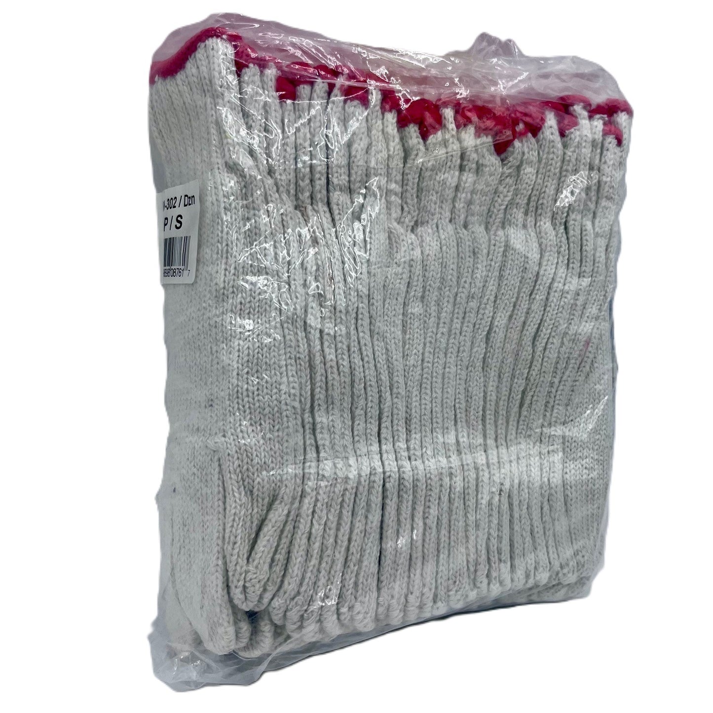 Jackfield 302 Small Knit Glove Red Wrist Liner