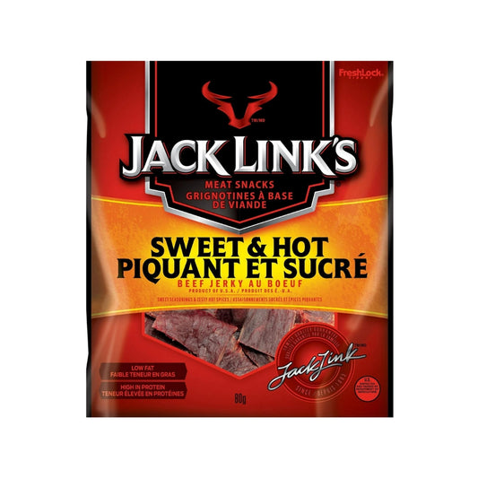 Jack Link's Beef Jerky Sweet & Hot - 80g 12/bx
