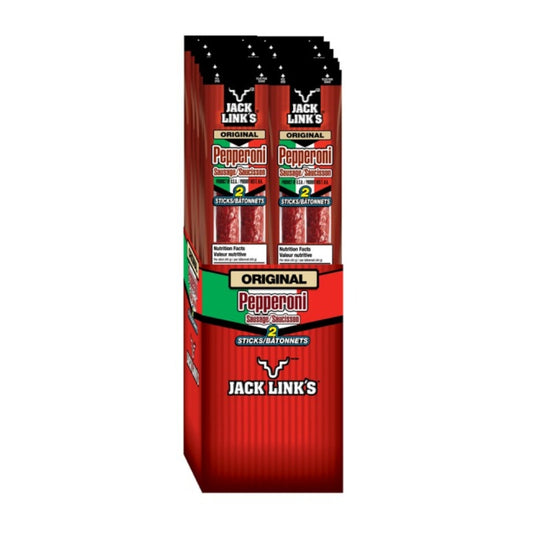 Jack Link Pepperoni Stick Original 80g 12/bx