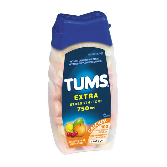 Tums Fruit XS 100's