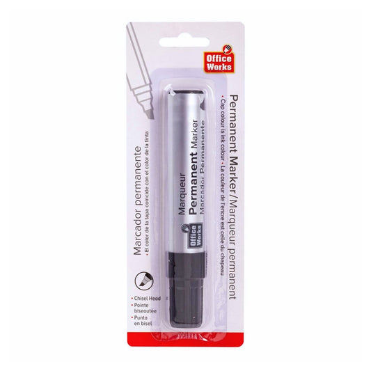Jumbo Permanent Black Marker