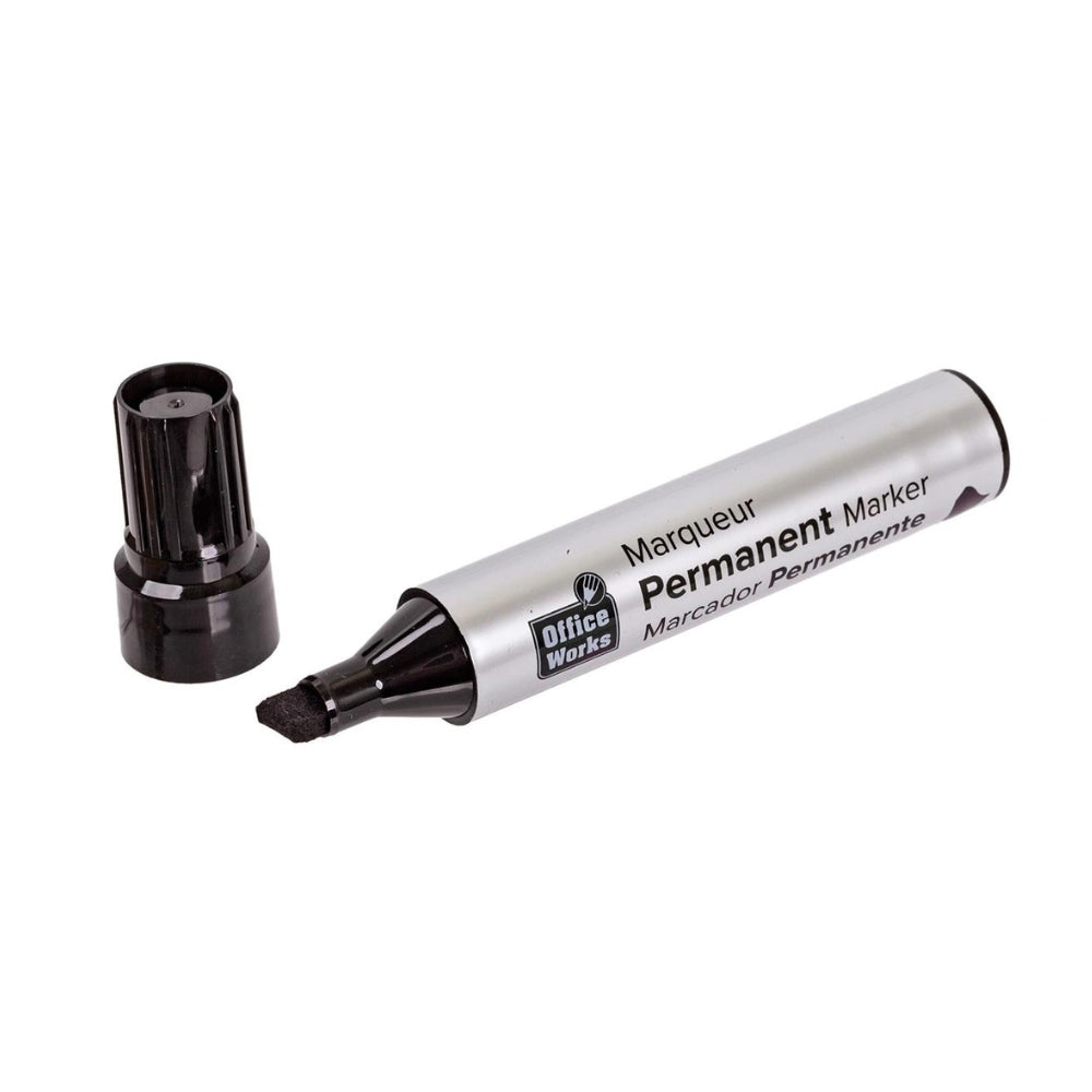 Jumbo Permanent Black Marker
