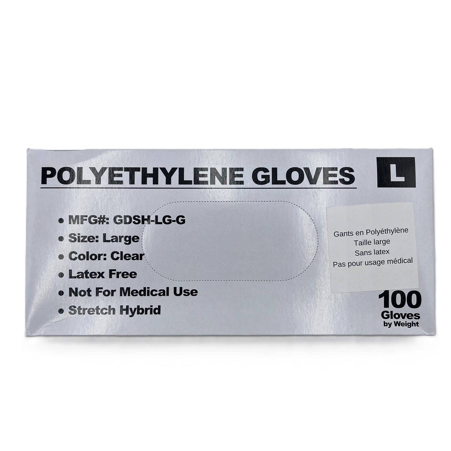 Thermoplastic Glove Large - 100/box