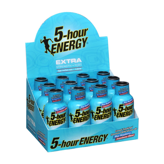 Energy Drink 5 Hour Blue Raspberry 12/box