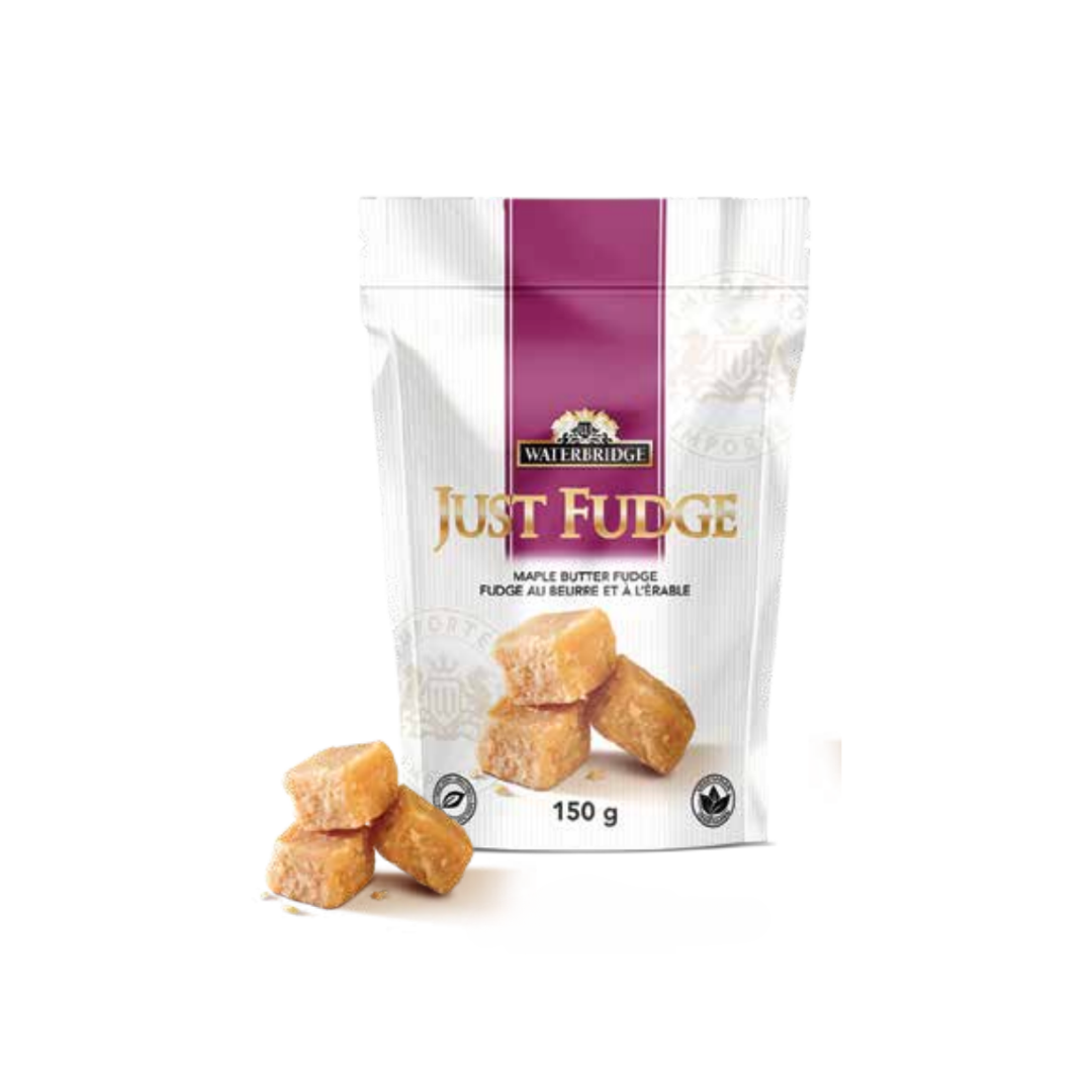 WB JustFudge Maple Pouch 150 g 15/cs