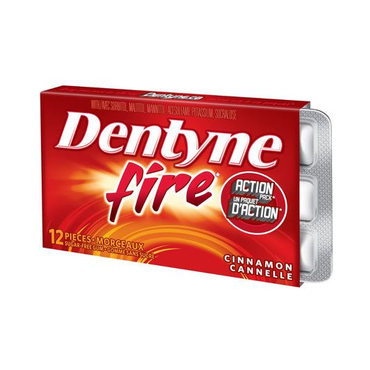 Dentyne Fire Cinnamon 12/bx