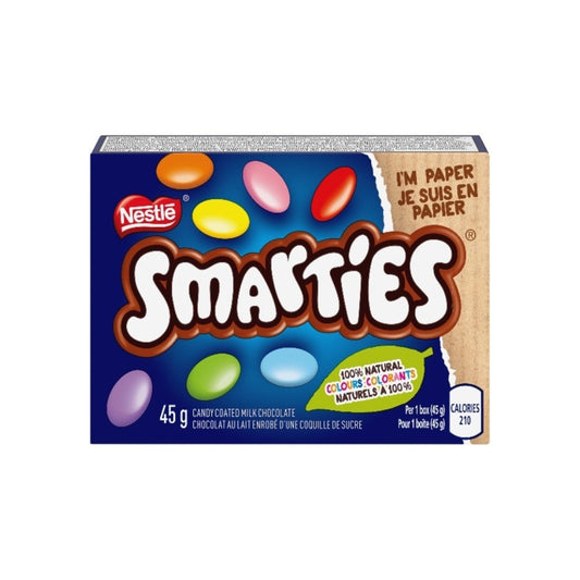 Nestle Smarties Bar 45g 24/ box