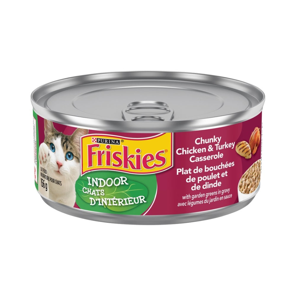 Friskies Indoor Chunky Chicken &Turkey 156g