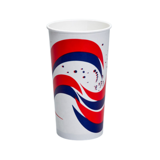 20oz Swirl Cup Paper 50/sleeve