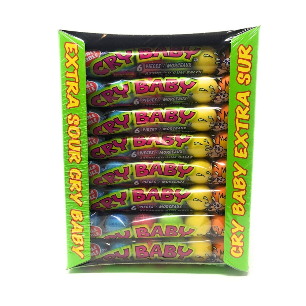 Dubble Bubble Cry Baby Gumballs 6/pk -24/bx