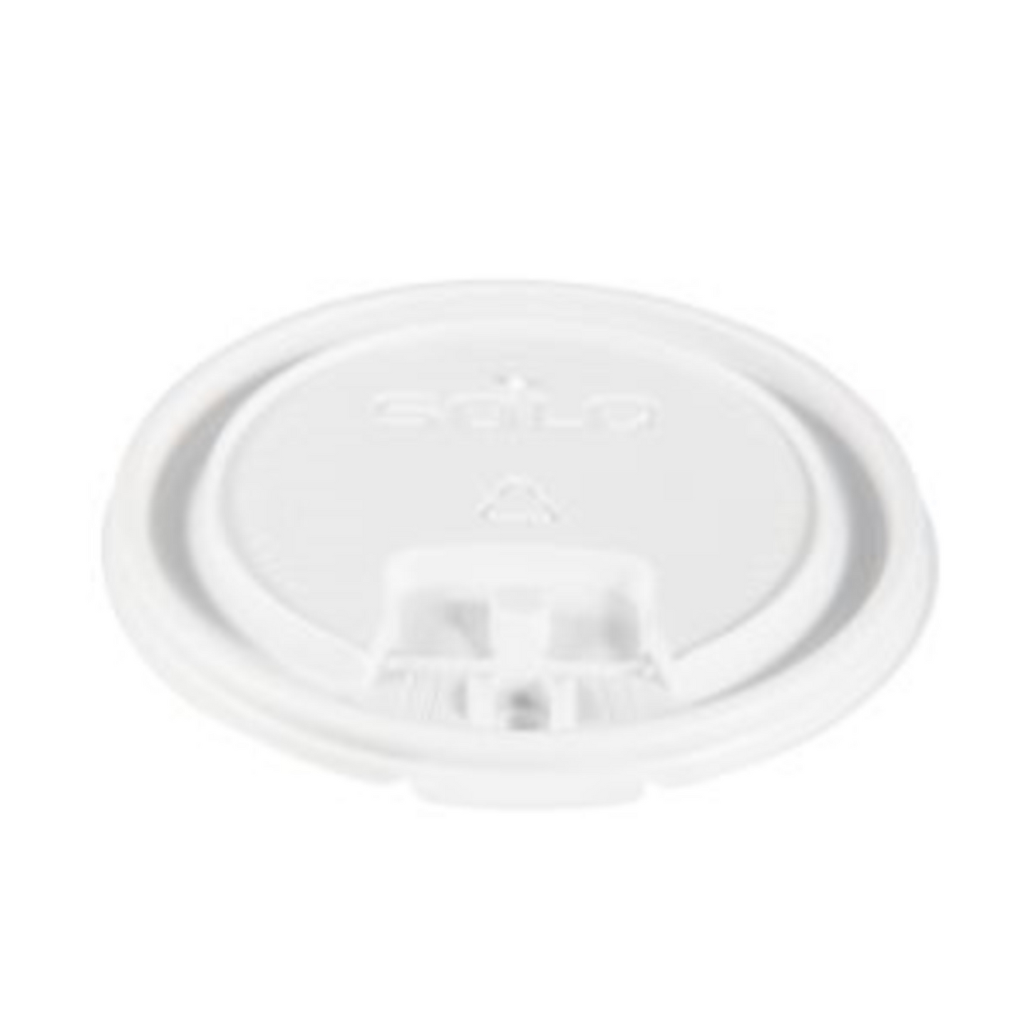 Lid Lock White Plastic 10oz, 12oz, 16oz 100/sl