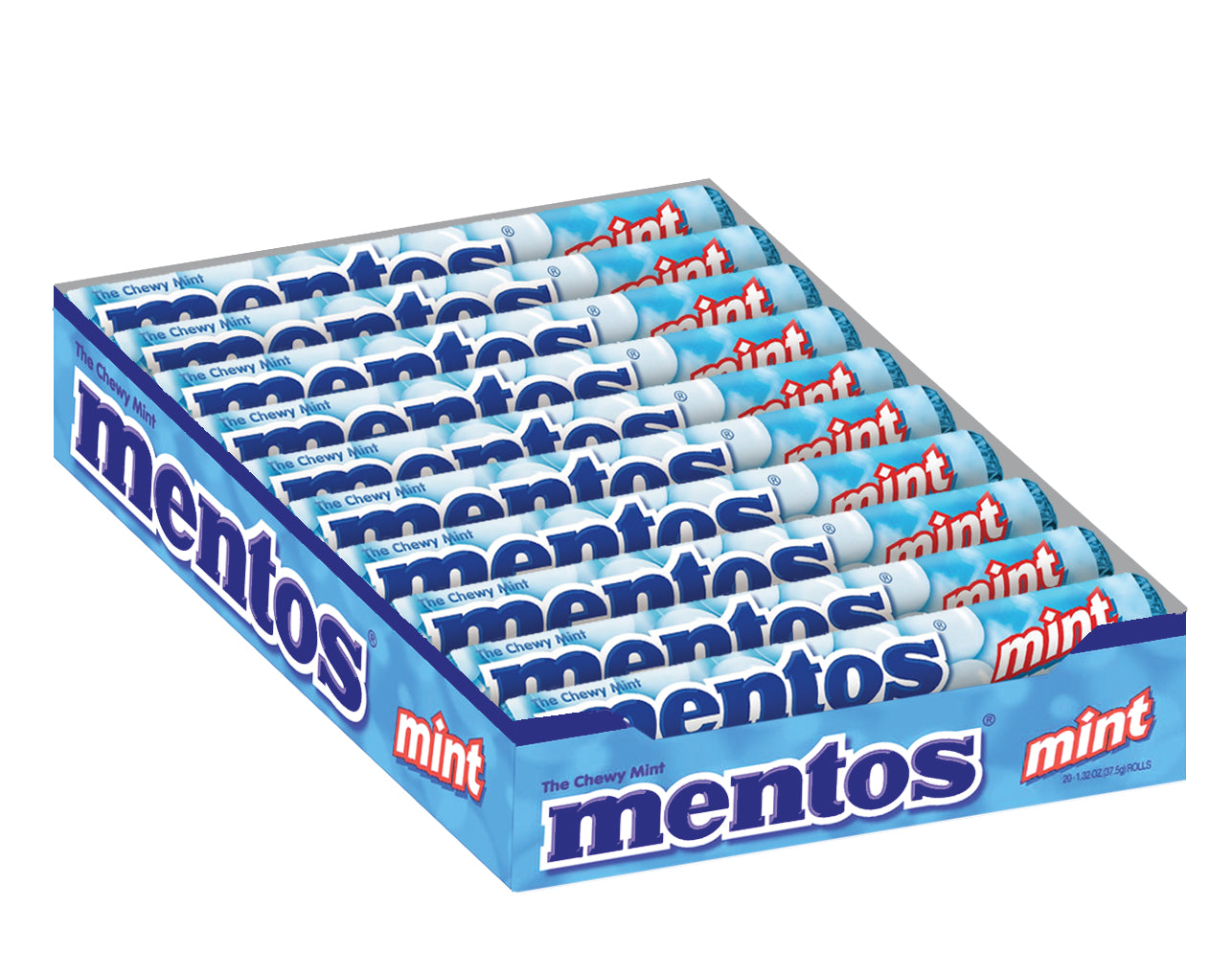 Mentos Mints Peppermint 20/bx