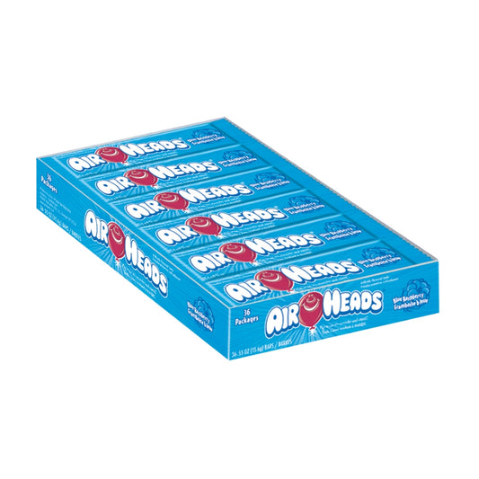Airheads Blue Raspberry 15.6g 36/bx