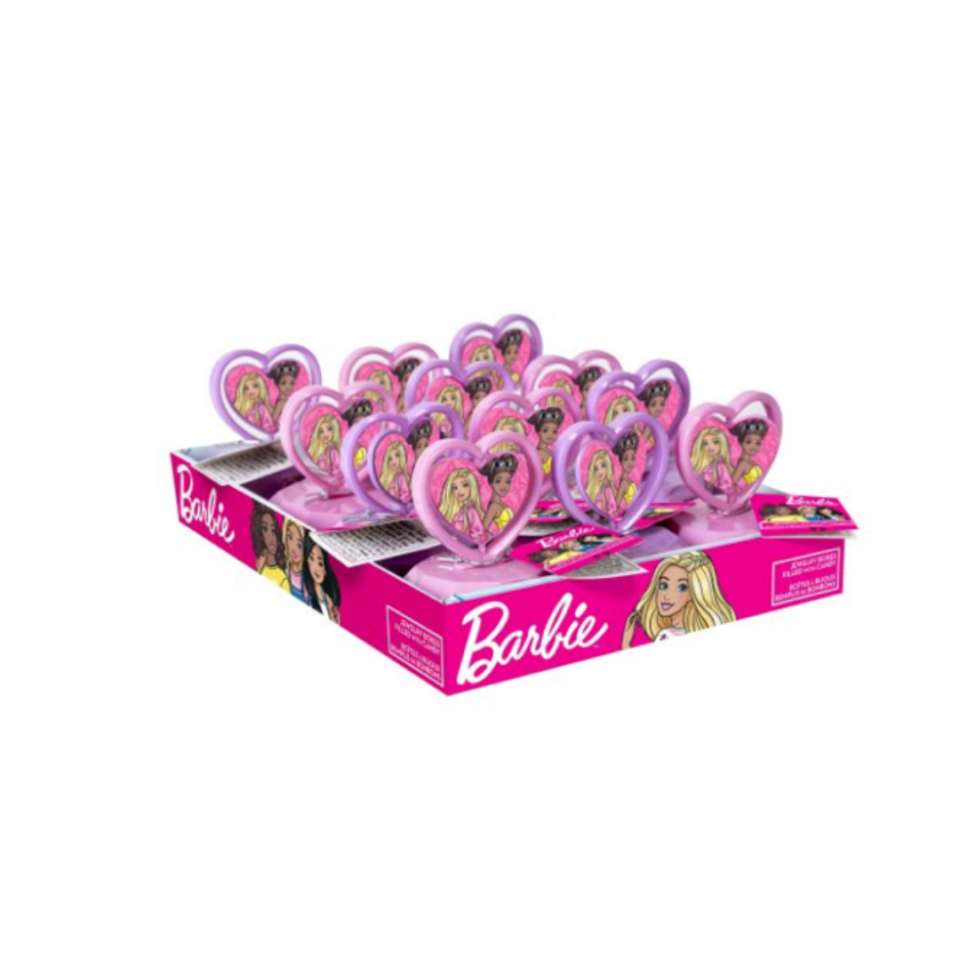 Barbie Jewelry Case W/Candy 5g 12/bx