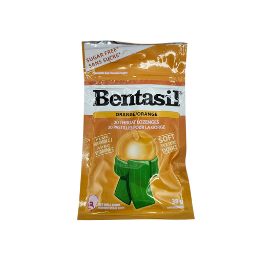 Bentasil Orange w/Vitamn C 20's 12/bx Sugar Free