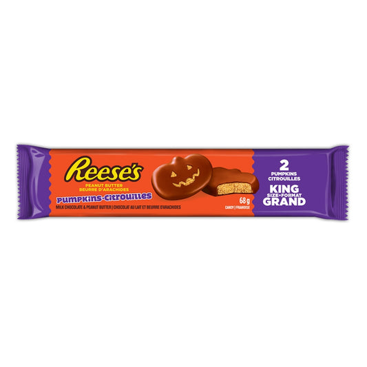 Reese's Pumpkin Shaped 2 pc King Size 68 g