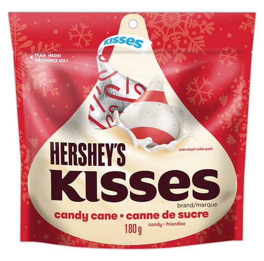 Hershey Kisses Candy Cane 180g bag