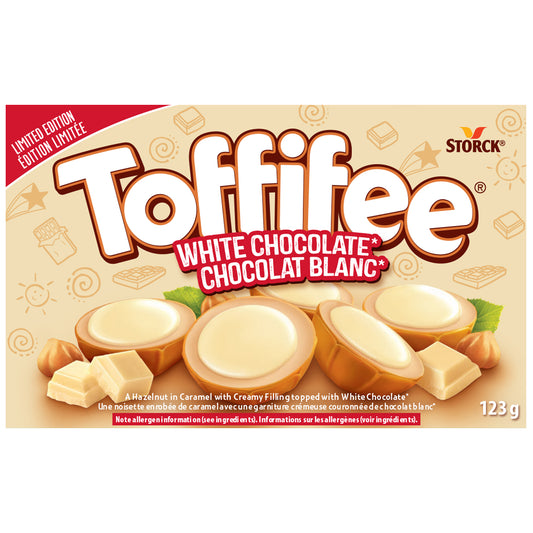 Toffifee White Choc 123g 24/cs