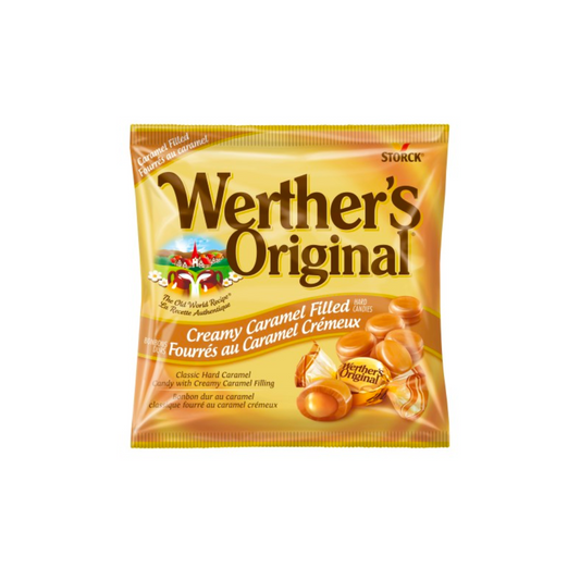 Werther Caramel Fill 135g 12/c