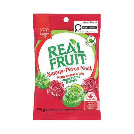 Dare Realfruit Red & Green Santa 225g 12/c