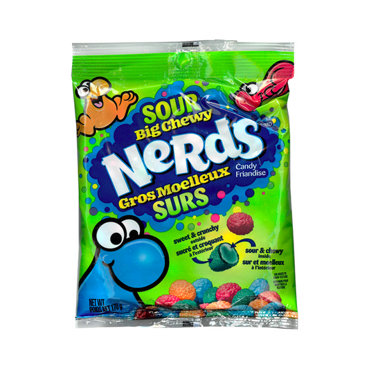Nerds Big Chewy Sour 170 g 9/c