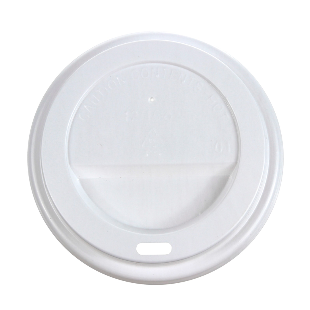 Cafe Express 90mm Lid White 100/pk