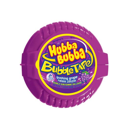 Hubba Bubba Tape Grape 12/bx