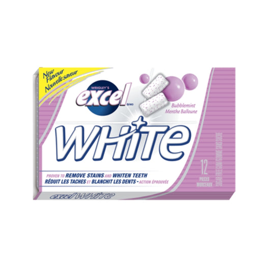 Excel White Bubblemint 12/bx