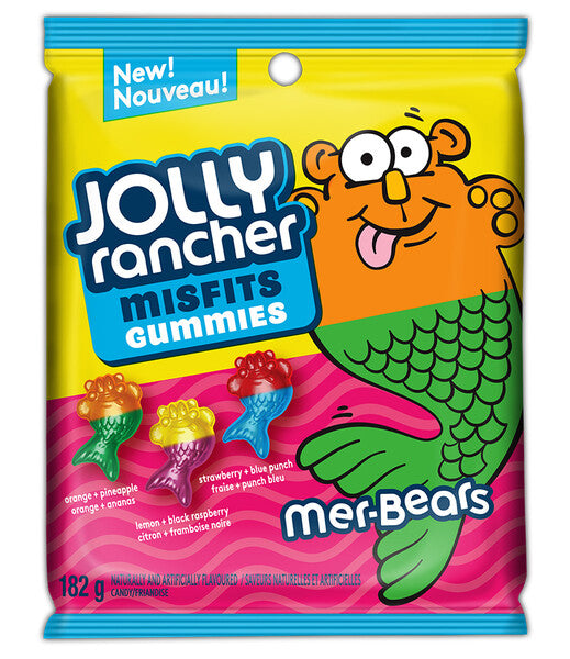 JR Misfits Gummies Mer-Bears 182 g 10/cs