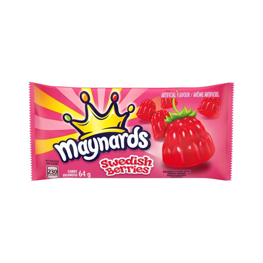 Maynards Swedish Berries 64 g 18/bx