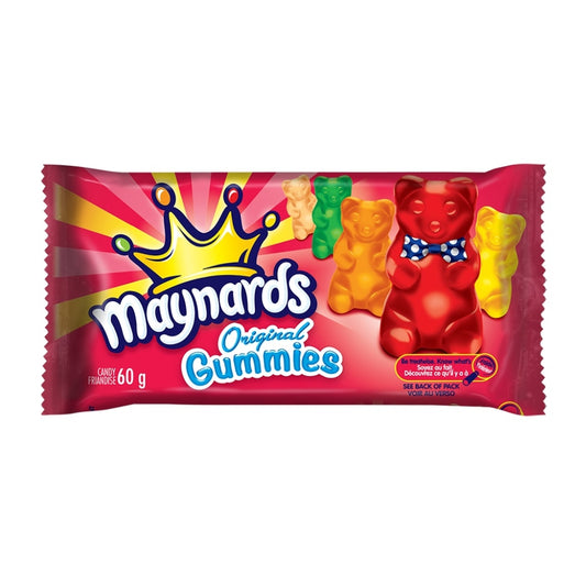 Maynards Orig Gummies 60 g 18/bx
