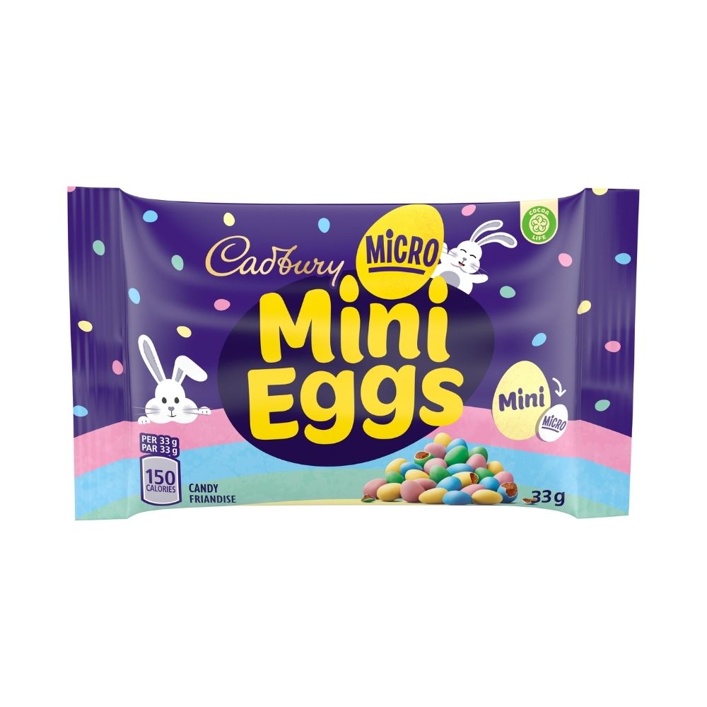 Cadbury Micro Mini Eggs 33 g 48/bx