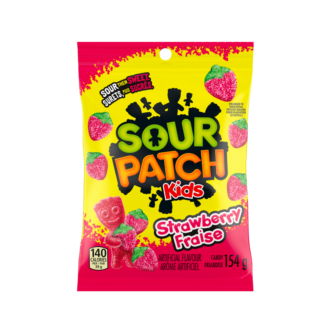 Sour Patch Kids Strawberry 154 g 12/cs