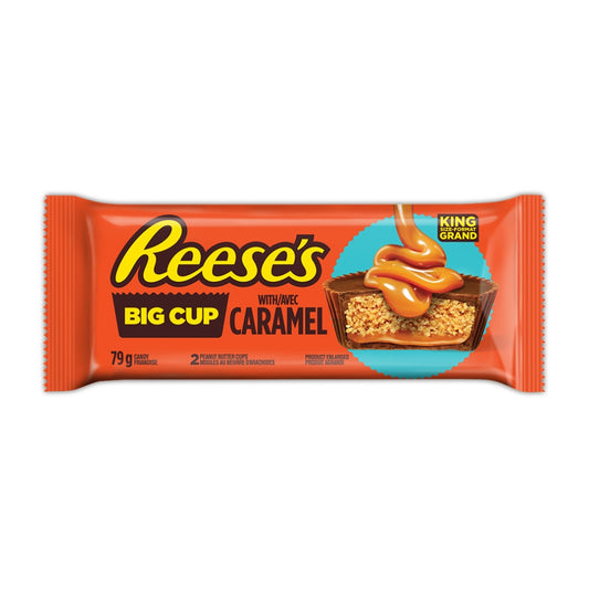 REESE'S Big Cup w/Caramel King Size 78g 16/bx