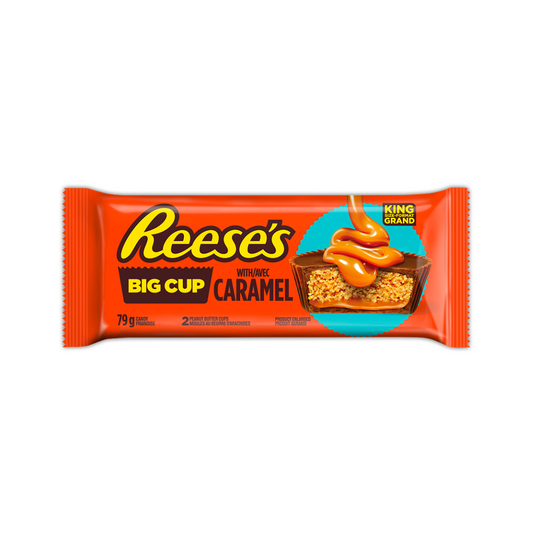 REESE'S Big Cup w/Caramel King Size 78g 16/bx