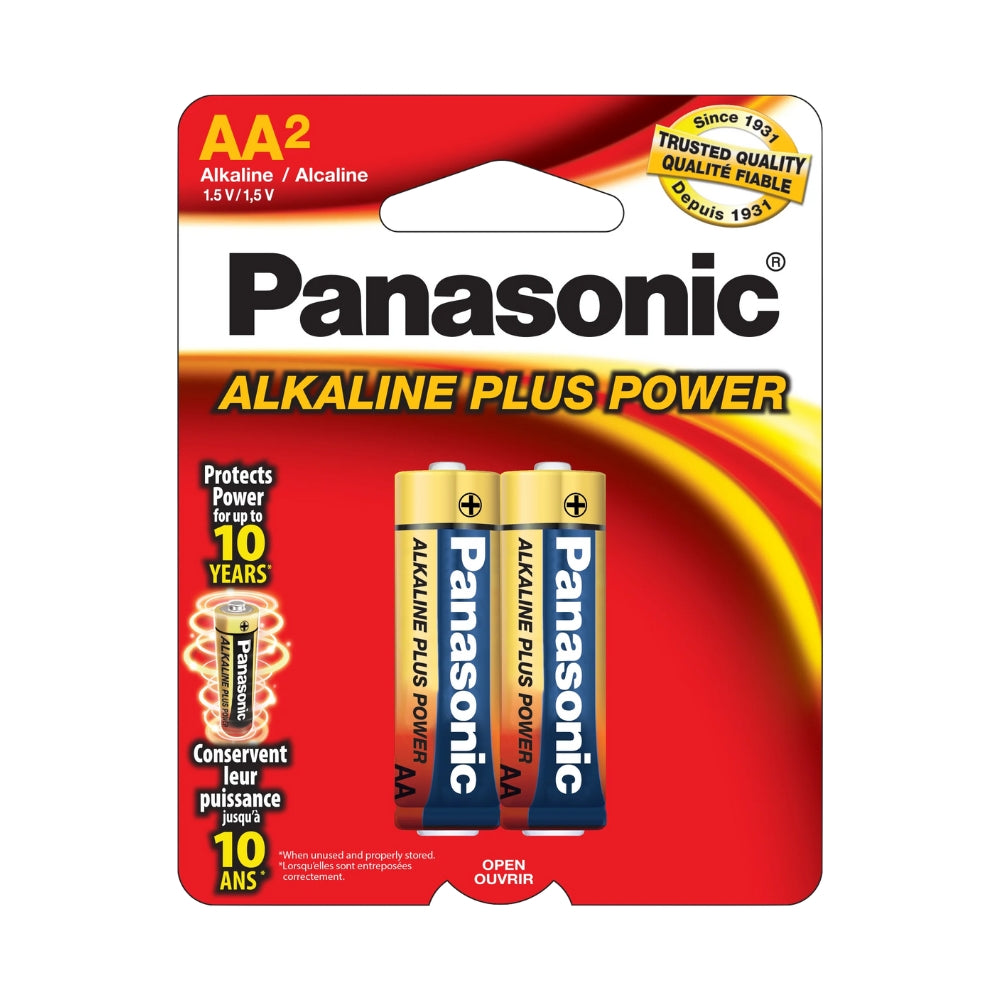 AA 2/cd Battery ALK Panasonic